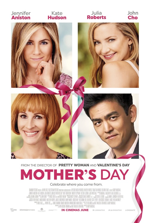 John Cho, swapping for Jason Sudeikis on the poster for 'Mother's Day'