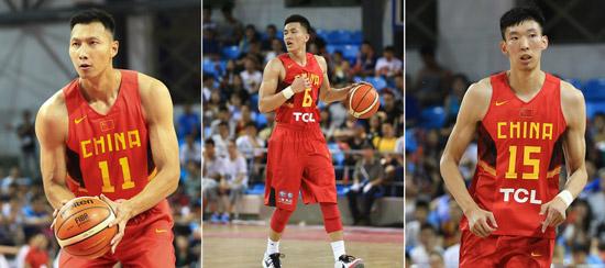 Yi Guo Ailun three core + + Zhou Qi Chinese men's basketball